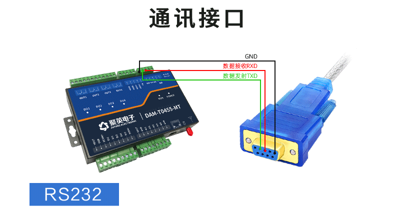 工業級繼電器控制板通訊接口
