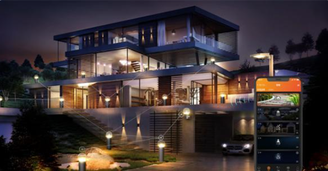 客廳是整個智能家居的中心，通過語音視圖控制整個家電的運行狀態