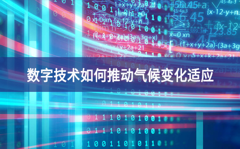 數字技術如何推動氣候變化適應