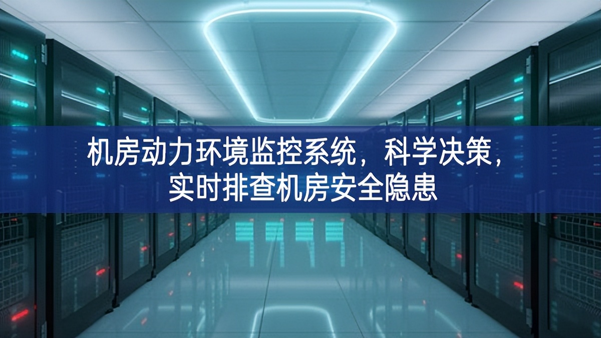 機房動力環境監控系統，科學決策，實時排查機房安全隱患