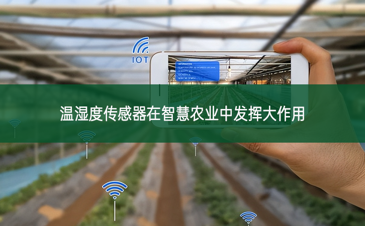 溫濕度傳感器在智慧農業中發揮大作用