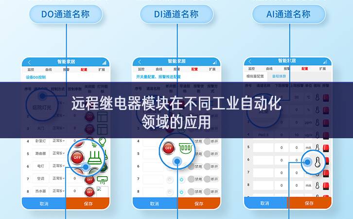 遠程繼電器模塊在不同工業自動化領域的應用