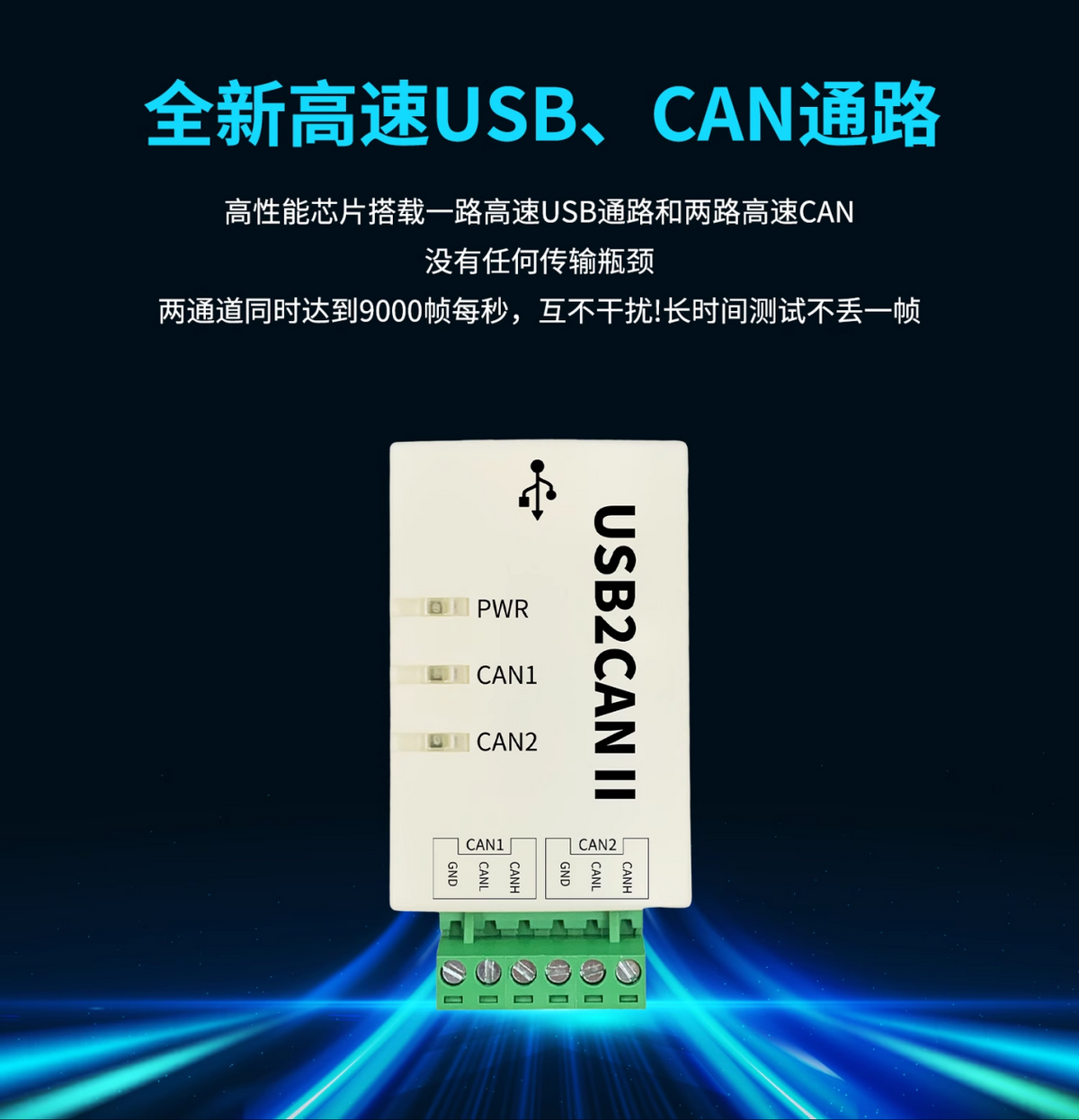 高速CAN轉USB傳感器
