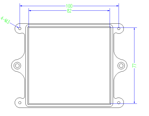 溫濕度傳感器產(chǎn)品尺寸