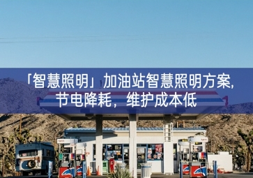 「智慧照明」加油站智慧照明方案,節(jié)電降耗，維護成本低