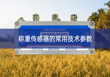 稱重傳感器的常用技術參數