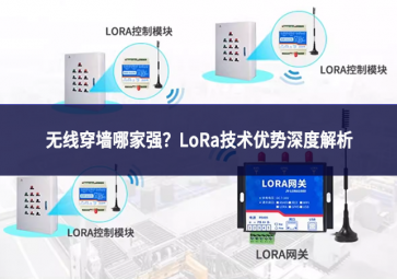 無線穿墻哪家強?LoRa技術優勢深度解析